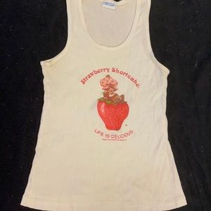 Fun summer Strawberry Shortcake tank top